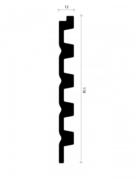 Декоративная панель Alpine Walls LineArt ECO2741W